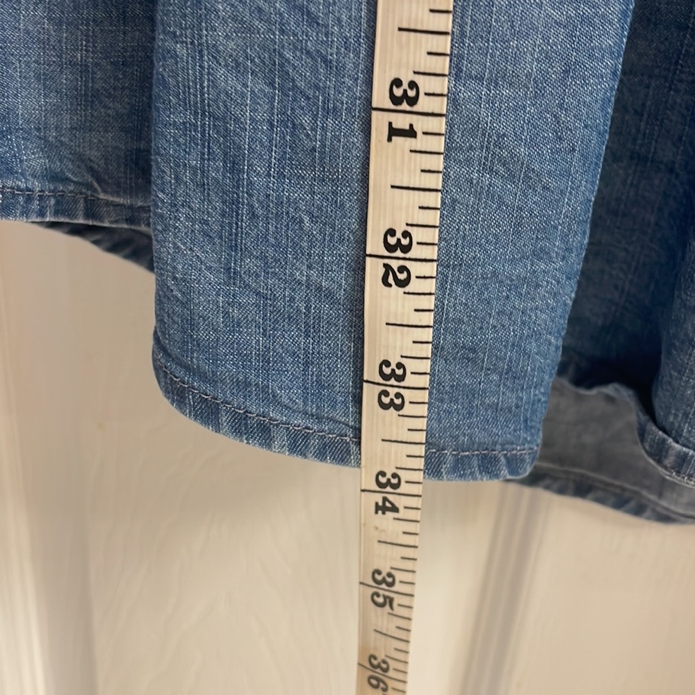 Gap Denim Drawstring Dress - Picture 8 of 8